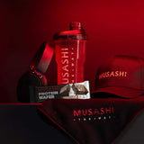 Más de 35 años de experiencia MUSASHI en nutrición deportiva.