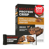 Barra Musashi de proteína crujiente: snack ideal tras el entrenamiento