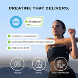 Calidad Labdoor: Creapure Creatina Monohidrato de Muscle Feast.