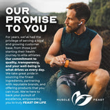Muscle Feast HBCD etiquetas nuevas garantizan calidad y diseño actualizado