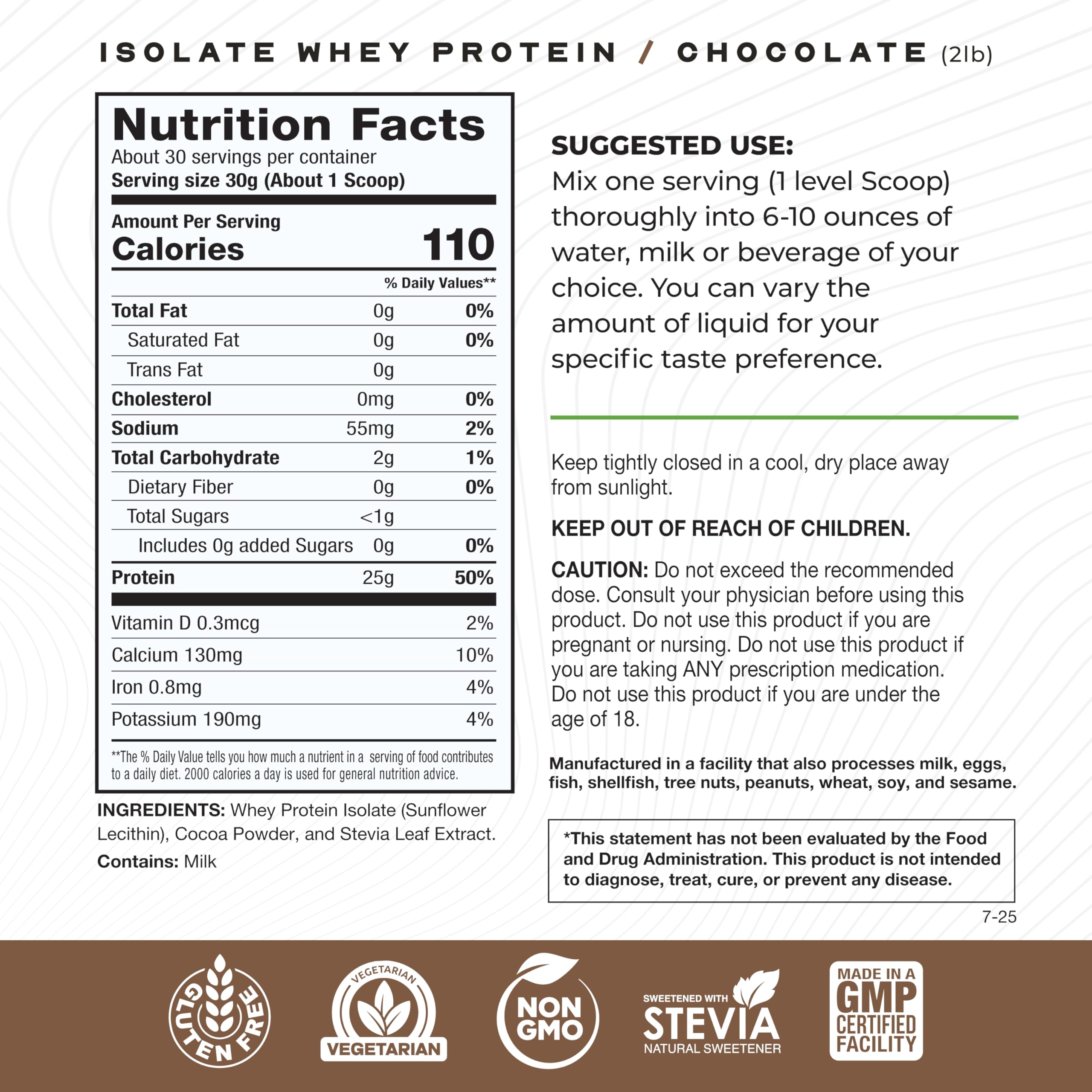 Muscle Feast Isolate de Pasto sabor chocolate ideal para batidos post entreno.