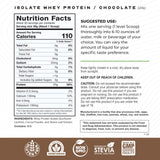 Muscle Feast Isolate de Pasto sabor chocolate ideal para batidos post entreno.