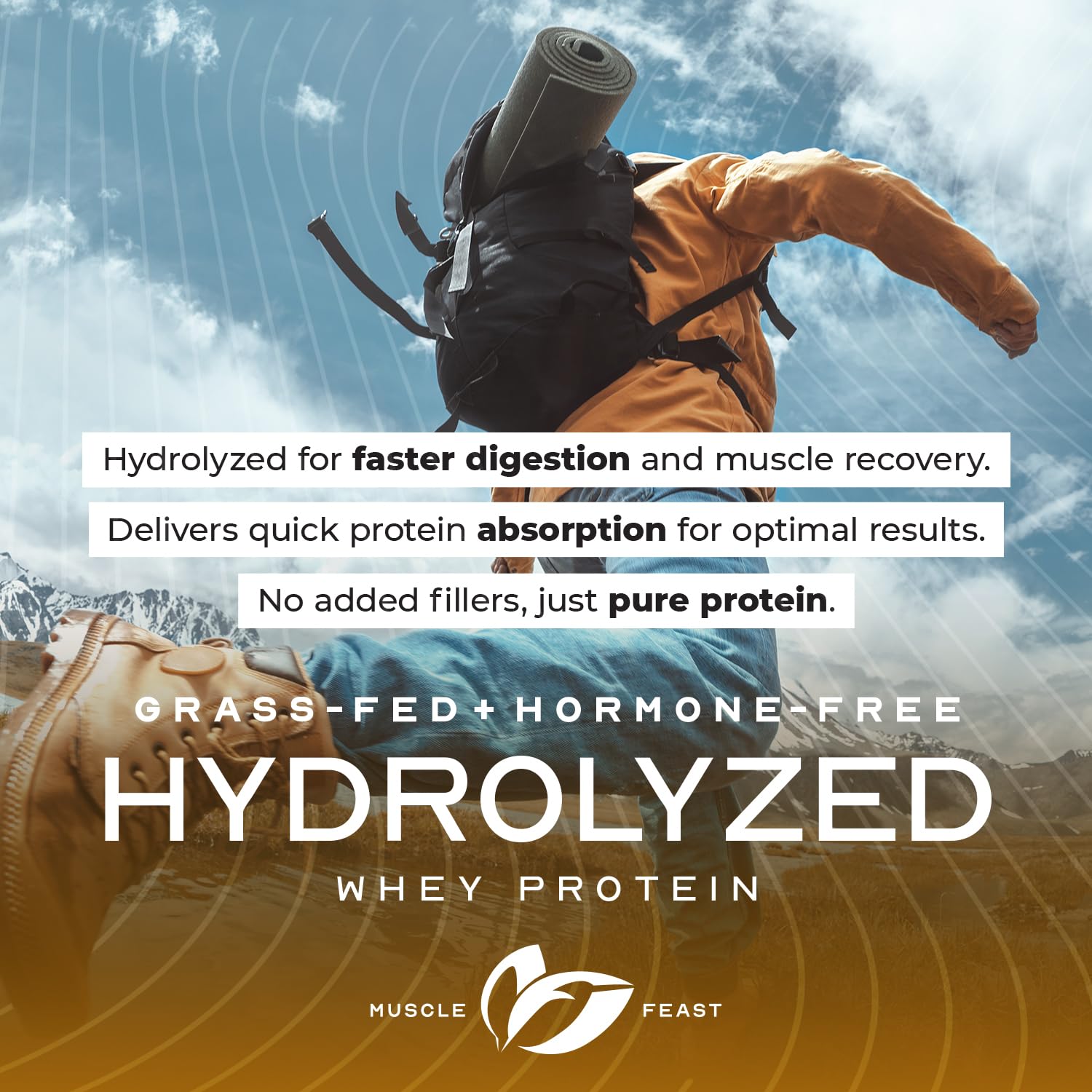 Muscle Feast polvo proteina hidrolizada, envase actualizado sin cambiar calidad