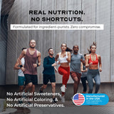 Ingredientes naturales de Muscle Feast proteina aislada vainilla