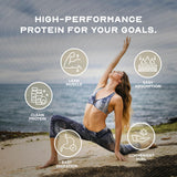 Cucharada de polvo Muscle Feast para batidos sin grumos