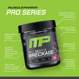 MusclePharm WRECKAGE: ingredientes clave para potencia, enfoque y bombeo durante el entrenamiento