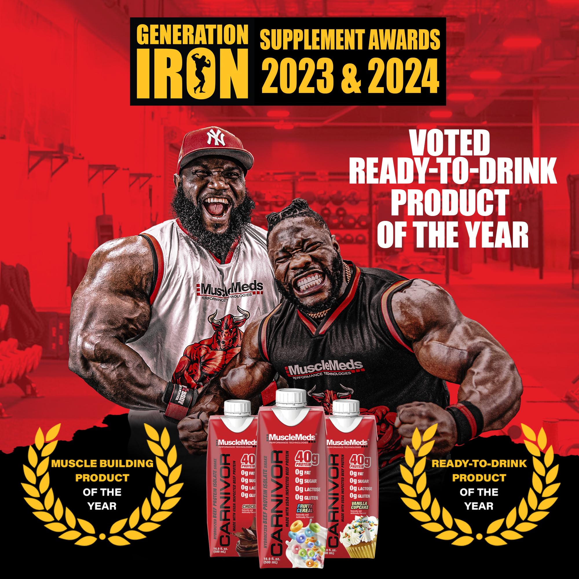 MuscleMeds Carnivor RTD: ingredientes de alta calidad y perfil proteico claro.