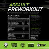 MusclePharm Assault dosificador destaca la precisión de cada porción para entrenar