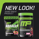 MusclePharm Assault: ingrediente beta-alanina para mayor resistencia durante el entreno.
