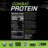 MusclePharm Combat Protein Chocolate Mezclador para batidos rápidos.