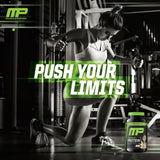 Proteínas de cinco fuentes en MusclePharm Combat Protein para nutrición variada.
