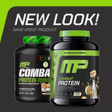 MusclePharm Combat Protein Cookies N Cream en shaker, mezcla suave para tus sesiones