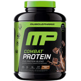 MusclePharm Combat Proteína en polvo chocolate para entrenamientos intensos.