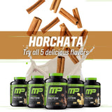 MusclePharm Combat Horchata etiqueta clara que inspira confianza
