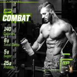 MusclePharm Combat Horchata shaker listo para mezclar