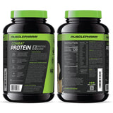 Uso diario de MusclePharm Combat Protein para apoyar metas fitness.