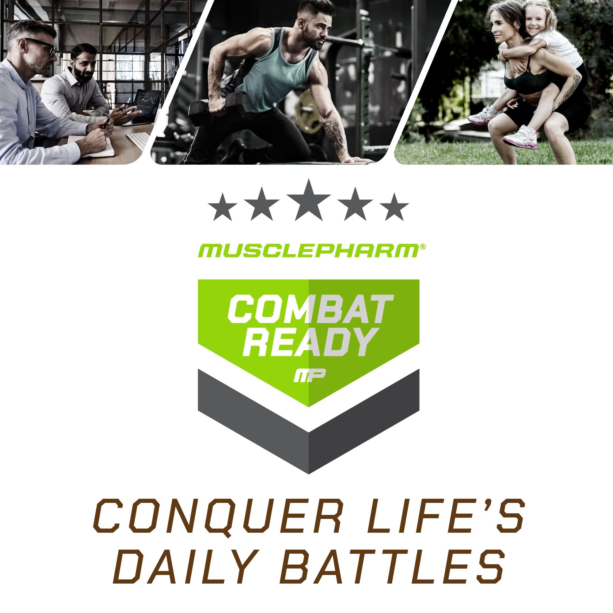 MusclePharm Combat Ready, consumo en movimiento para estilo de vida activo
