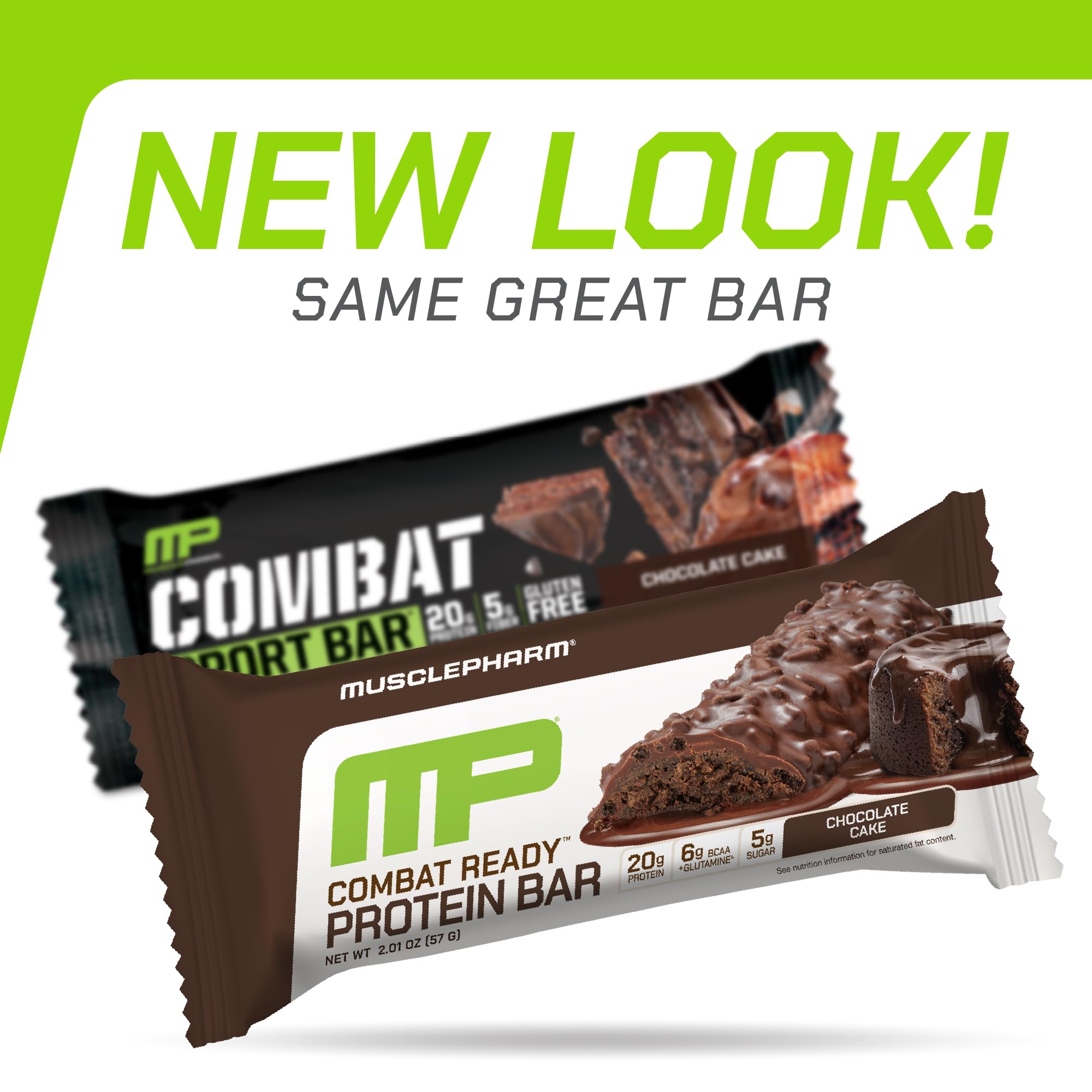 Barra MusclePharm Combat Sport Bar textura masticable, perfecta para sesiones largas.