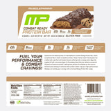 MusclePharm Combat Sport Bar sabor Chocolate Chip Cookie Dough para deleite.