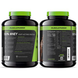 Envase y etiqueta MusclePharm Combat 100% Whey Chocolate para control de ingredientes