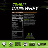 Batido pre-entrenamiento MusclePharm Combat con sabor chocolate para energía rápida