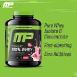 MusclePharm Combat Whey proteína de alto contenido para ganancia muscular
