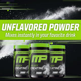 MusclePharm Creatine Monohydrate se mezcla fácilmente en agua o bebida
