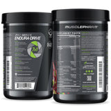 MusclePharm Endura-Drive: etiqueta colorida para control de sabor