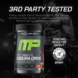 MusclePharm Endura-Drive: vaso muestra disolución rápida
