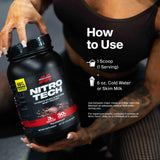 Nitro-Tech para uso posentrenamiento como complemento de la recuperación