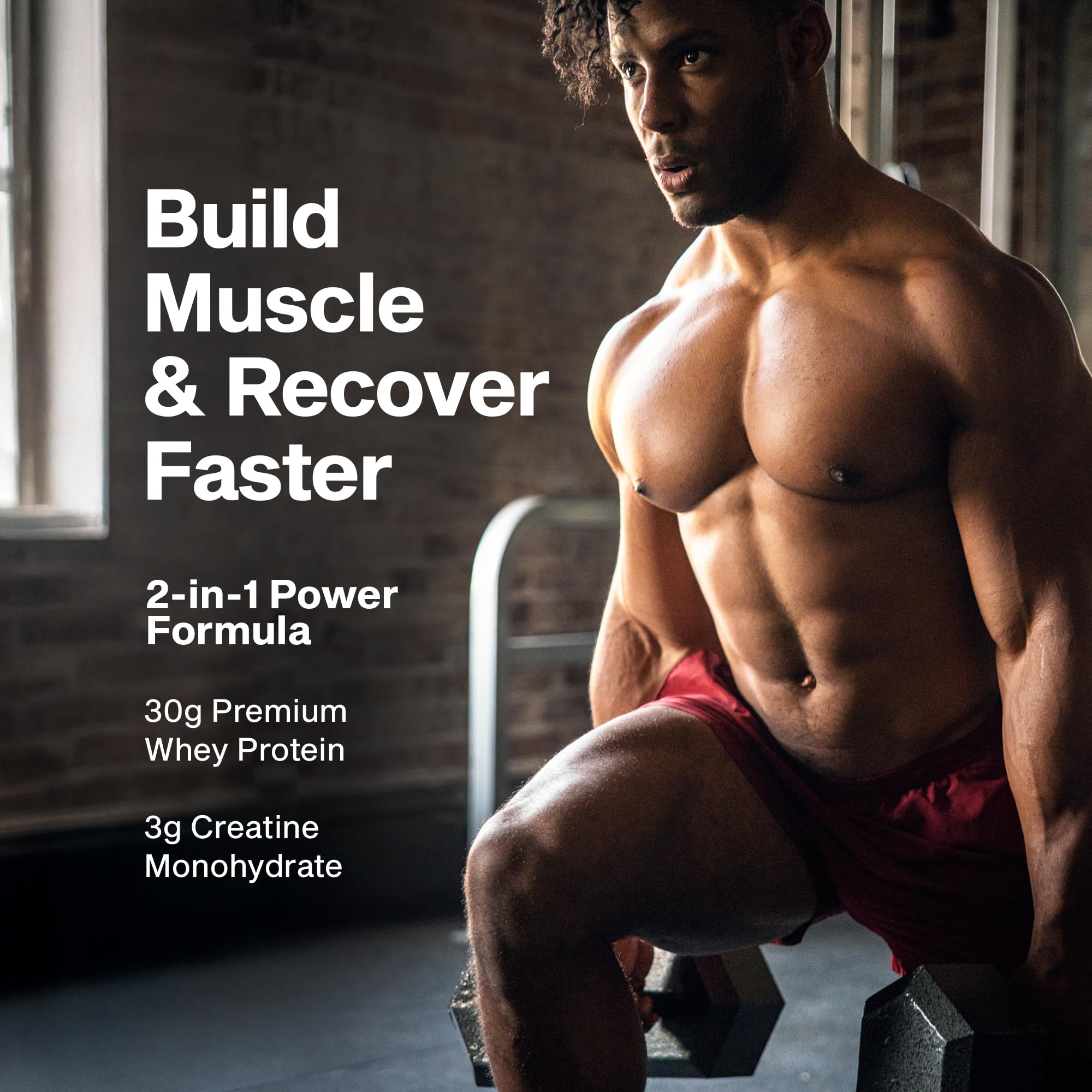 Etiqueta Nitro-Tech resalta 3 g de creatina y 6.6 g de BCAA para soporte de entrenamiento