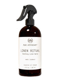 Muse Apothecary frasco Ritual de Lino para aroma relajante de textiles