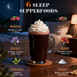 Mushdoze mezcla seis ingredientes: apoyo para relajacion durante la noche