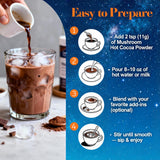 Mushdoze sin cafeina sabor cremoso: chocolate reconfortante para la noche