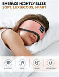 MUSICOZY con audífonos integrados para dormir ofrece sonido envolvente.
