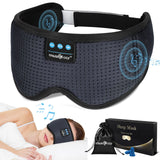 MUSICOZY máscara Bluetooth 3D para dormir y bloquear la luz, mayor descanso.