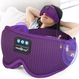 MUSICOZY mascarilla de sueño con auriculares: comodidad y bloqueo total para dormir mejor