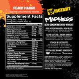 Mutant Madness energía cafeína, te acompaña durante el entrenamiento