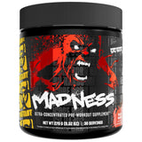 Mutant Madness frente a la lata, energía lista para entrenar