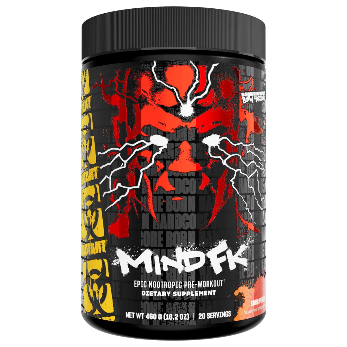 Mutant Mind FK envase 460 g listo para entrenamientos enfocados