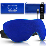 Mutilplx máscara de ojos caliente para dormir y descansar.