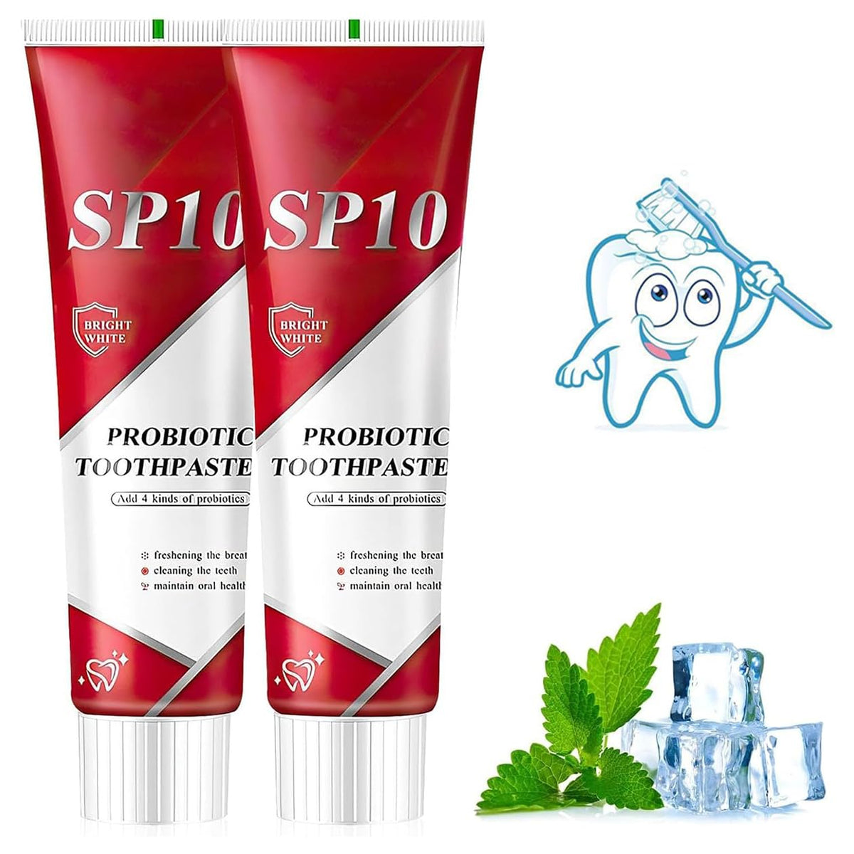 SP10 Probiótica Blanqueadora en empaque doble para uso familiar
