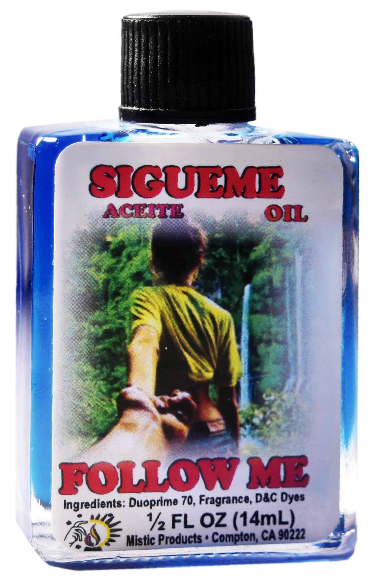 MW Follow Me: frasco de aceite espiritual para aromaterapia y rituales