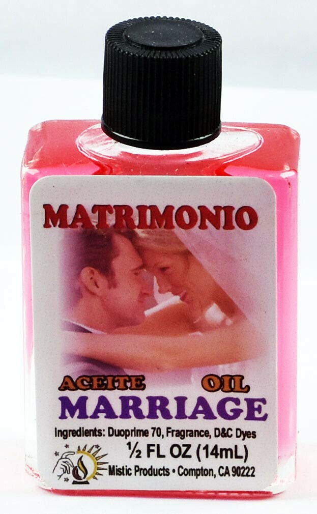 MW Marriage Oil: botella de 14 ml para la boda, crea un ambiente tranquilo.