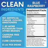 My Adventure to Fit electrolitos frambuesa azul endulzados naturalmente con stevia