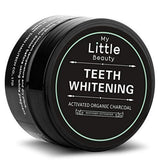 my little beauty carbón activado para dientes, blanqueamiento suave y frescura