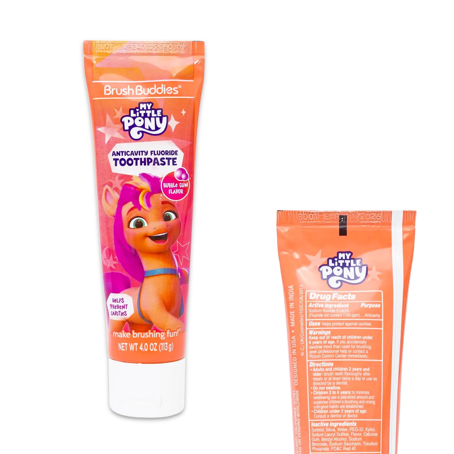 Hilo dental de My Little Pony para limpieza entre dientes.