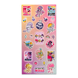 Pegatinas de My Little Pony para motivar la rutina de higiene.