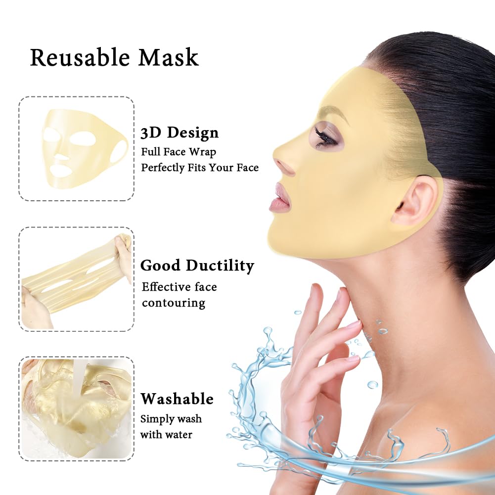 my novel things gel facial caliente, confort suave para piel cansada.