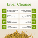Envase de Myers Detox Daily Greens con mezcla orgánica